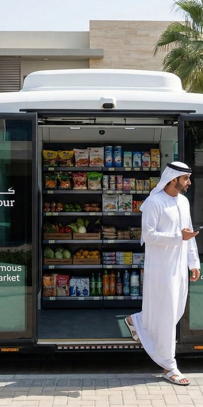 Concept: Carrefour autonomous store