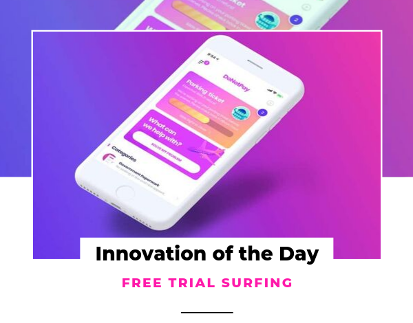 Innovation of the Day FREE TRIAL SURFING