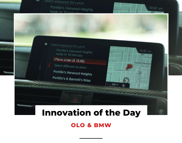 Innovation of the Day OLO & BMW