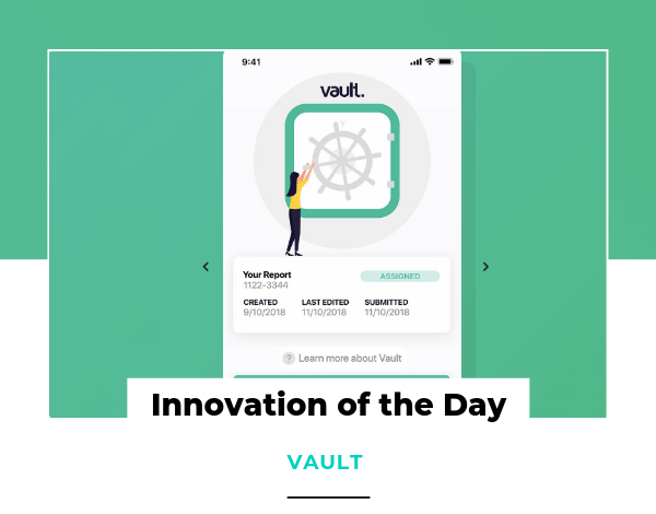 Innovation of the Day Vault