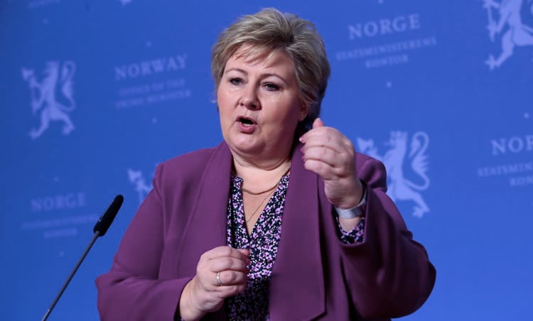 Norway’s prime minister, Erna Solberg, held a press conference to answer childrens’ questions about the coronavirus this week.