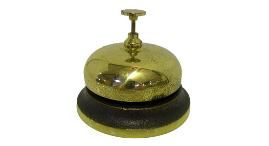 Brass Reception Bell