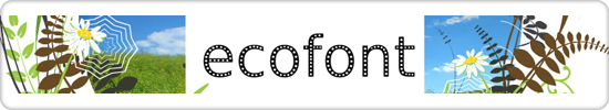 ecofont