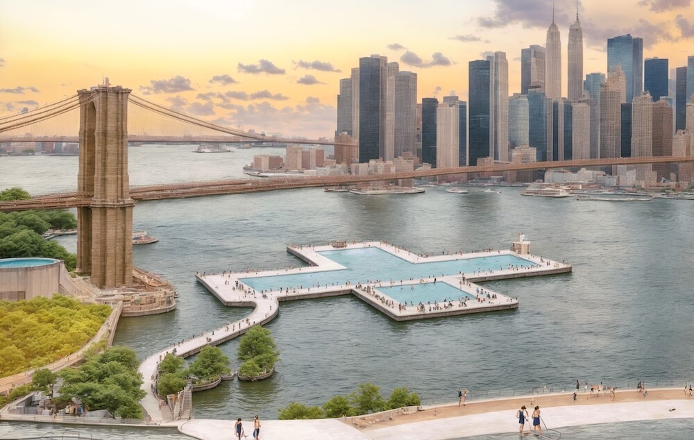 Floating pool is set to improve health of NYC's rivers and its residents