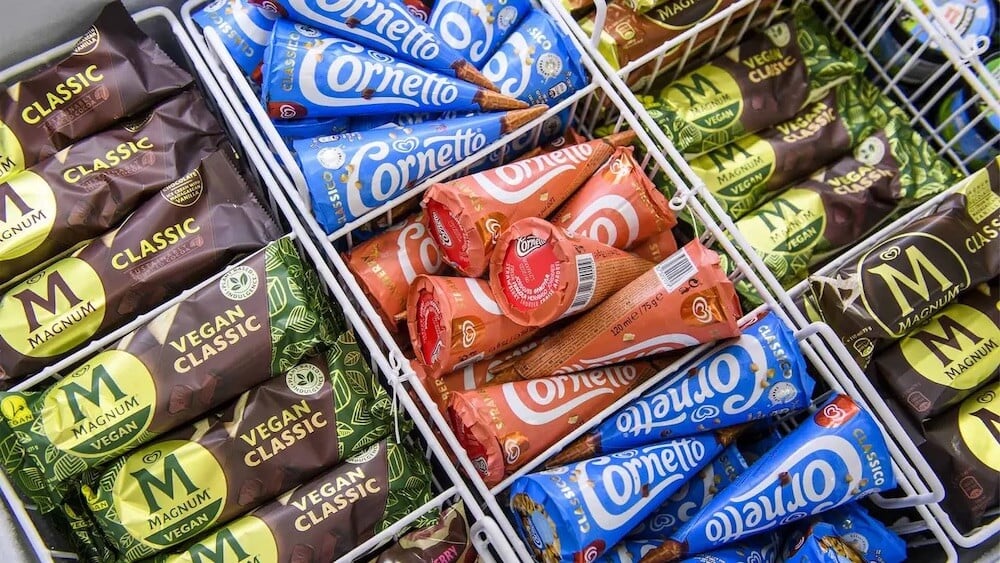 After reformulating ice cream for warmer freezers, Unilever shares ...