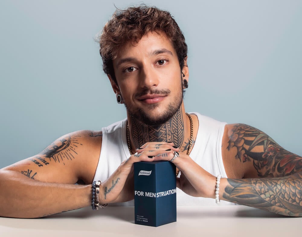 New tampon brand FOR MEN/STRUATION aims to ease period-related gender ...