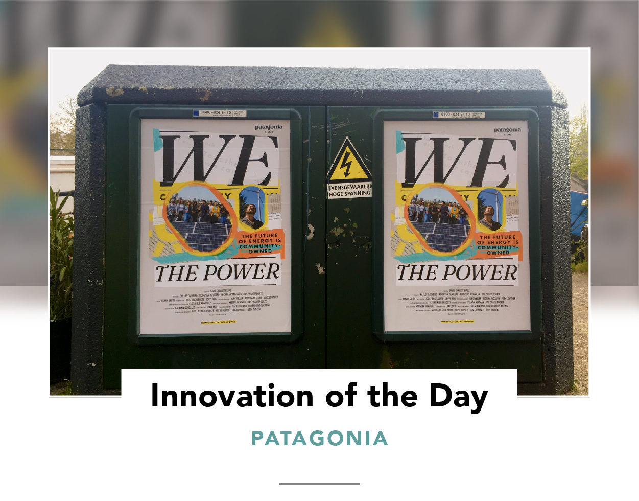 Two posters for We the Power